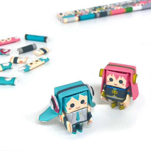 Piperoid Hatsune Miku Series Miku & Luka - Paper Craft Robot