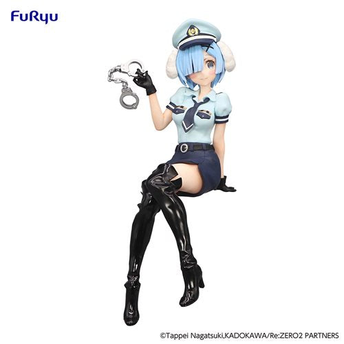 Re:ZERO -Starting Life in Another World- - Noodle Stopper Figure -Rem Police Officer Cap with Dog Ears-