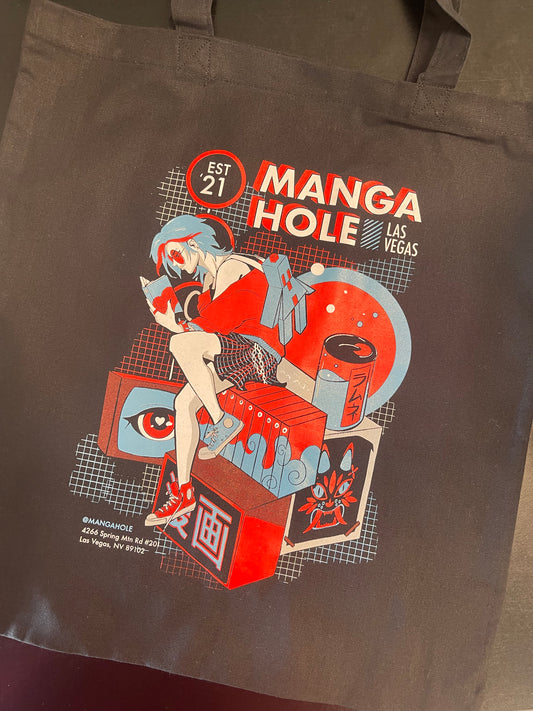 Manga Hole Tote Bag