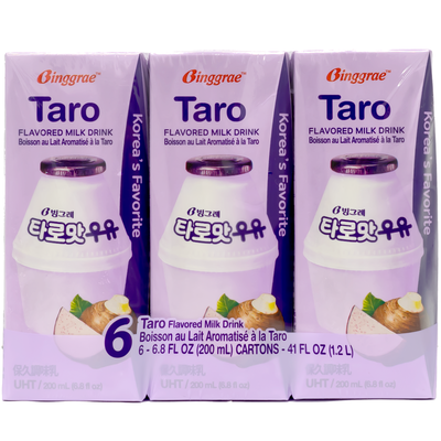 BINGGRAE, Taro Flavored Milk Drink