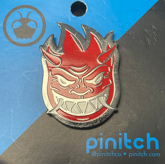 Spit Fire Devil pin