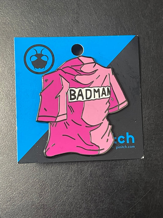 Badman Shirt pin