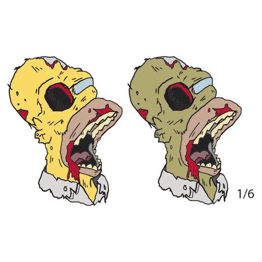Zombie Dad pin