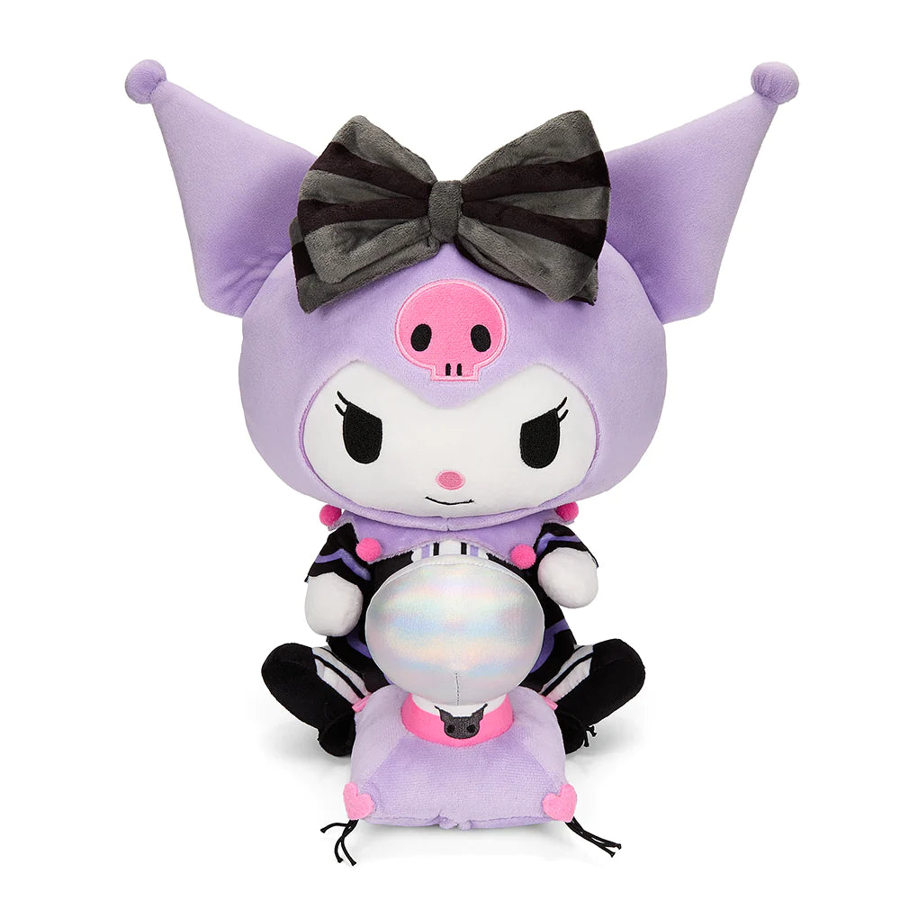 HELLO KITTY AND FRIENDS KUROMI FORTUNE MEDIUM PLUSH WITH LIGHT-UP BALL