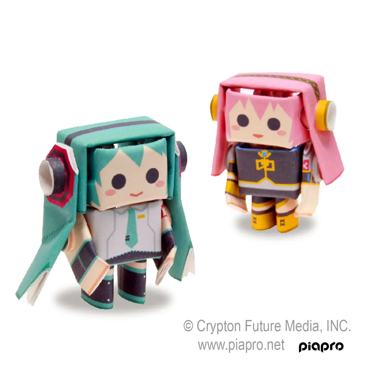 Piperoid Hatsune Miku Series Miku & Luka - Paper Craft Robot