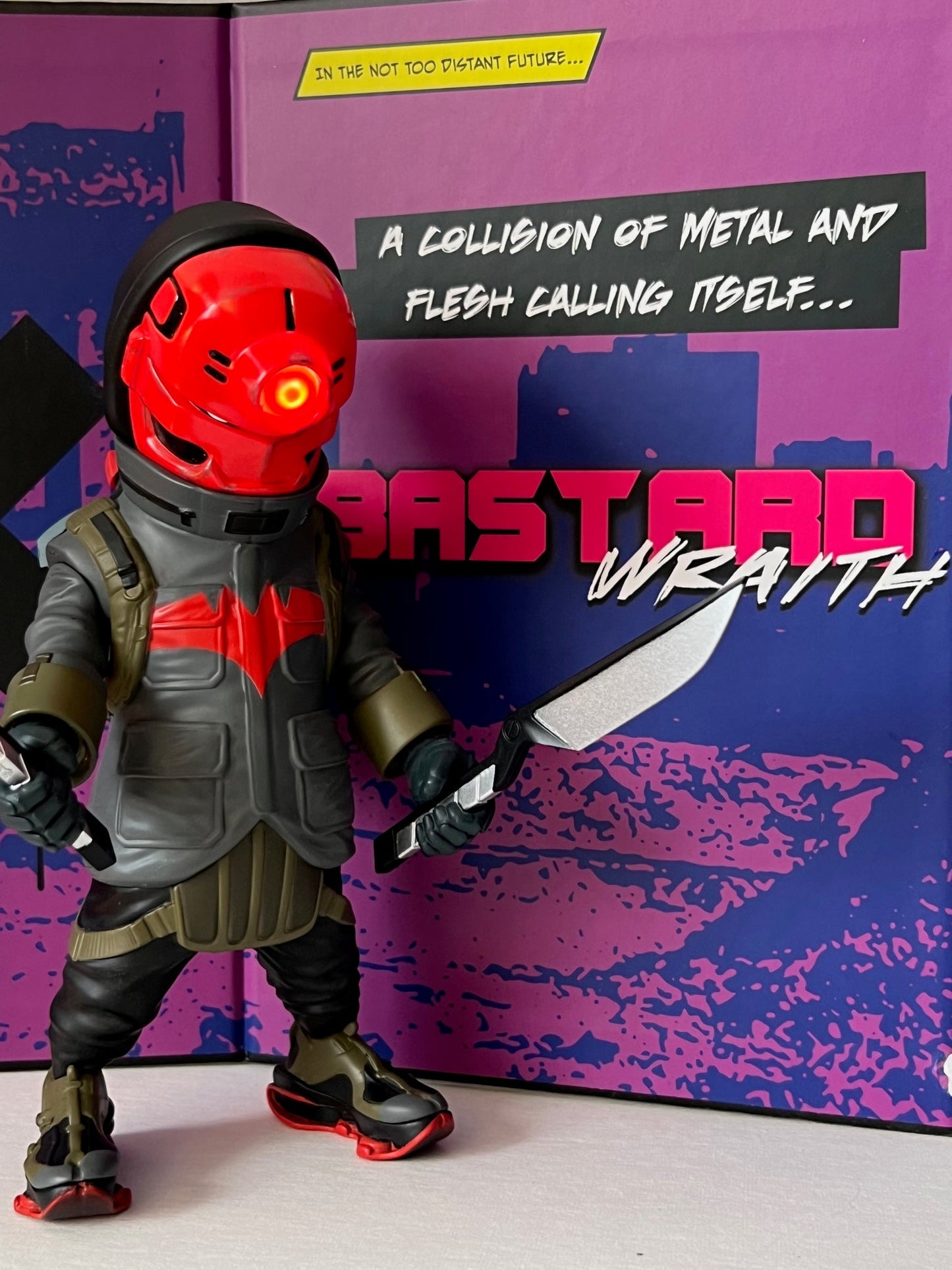 Bastard Wraith Red Hood Edition by Rios Palante