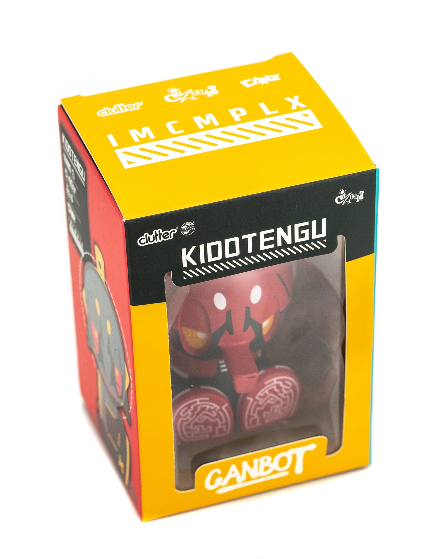 Kidd Tengu Red 5oz Canbot by Bryan Lie AKA IMCMPLX x Clutter