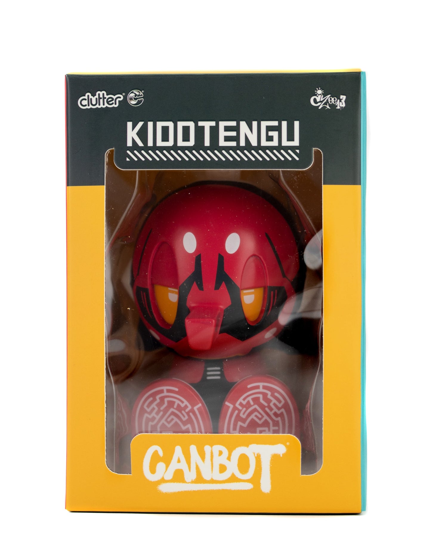 Kidd Tengu Red 5oz Canbot by Bryan Lie AKA IMCMPLX x Clutter