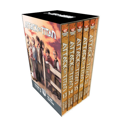 Attack on Titan Season 1 Part 1 Manga Box Set