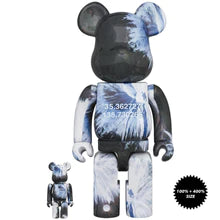 Benjamin Grant OVERVIEW Fuji 100% + 400% Bearbrick Set by Medicom Toy