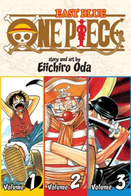 One Piece (Omnibus Edition), Vol. 1: Includes Vols. 1, 2 & 3