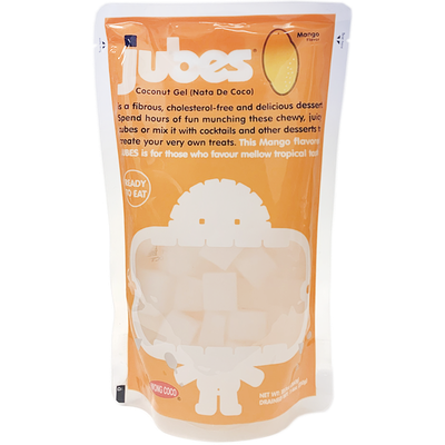 WONG COCO Jubes Nata De Coco with Coconut Water Mango Flavor