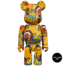 Andy Warhol x Jean-Michel Basquiat #3 100% + 400% Bearbrick Set by Medicom Toy