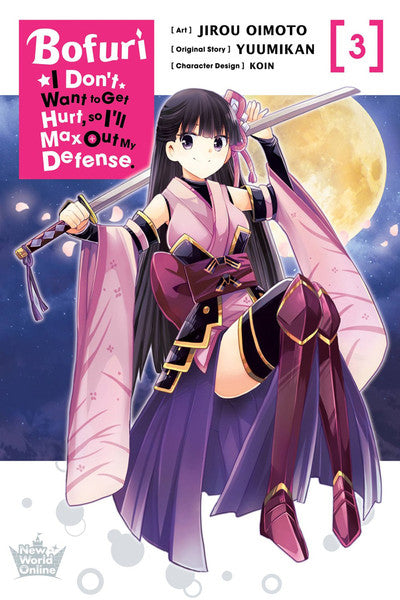 Bofuri I Don't Want To Get Hurt So I'll Max Out My Defense Manga, Vol. 3