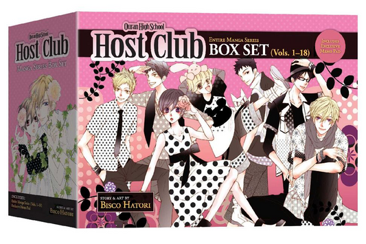 Ouran High School Host Club Complete Box Set: Volumes 1-18 with Premium (Original)